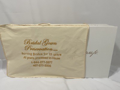 How to Preserve a Wedding Gown in a Box