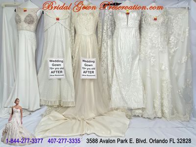 Wedding Gown Cleaning, Preservation and Restoration