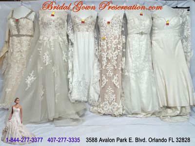 Wedding Gown Cleaning, Preservation and Restoration
