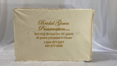 Wedding Gown Preservation Box-Muslin Bag
