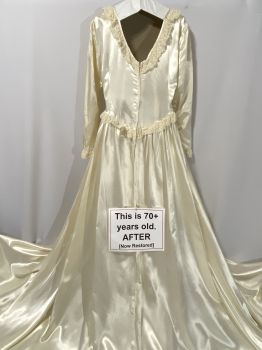 Gown Restoration by Bridal Gown Preservation.com